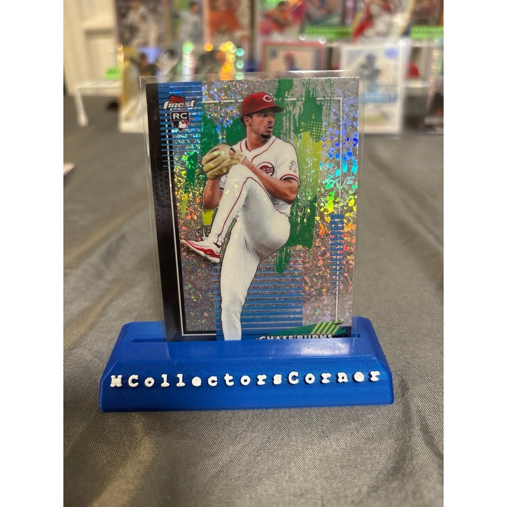 Chase Burns 2026 Topps Finest Diamond Refractor (RC) Reds